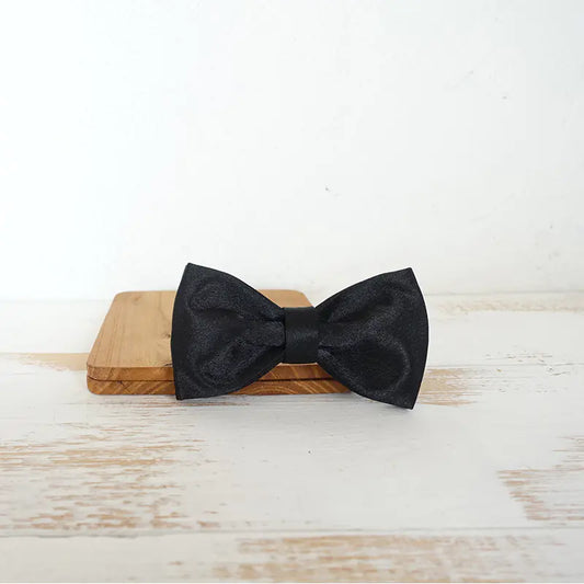 Black & Rose Gold Matching Leash & Bow Collar Set