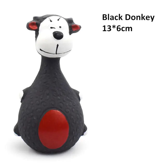 Cute Cartoon Toys with Dog Voice!  Latex Bite-Resistant Dog Toy