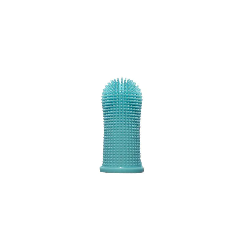 Finger Toothbrush with Storage Case - Soft Silicone for Dogs