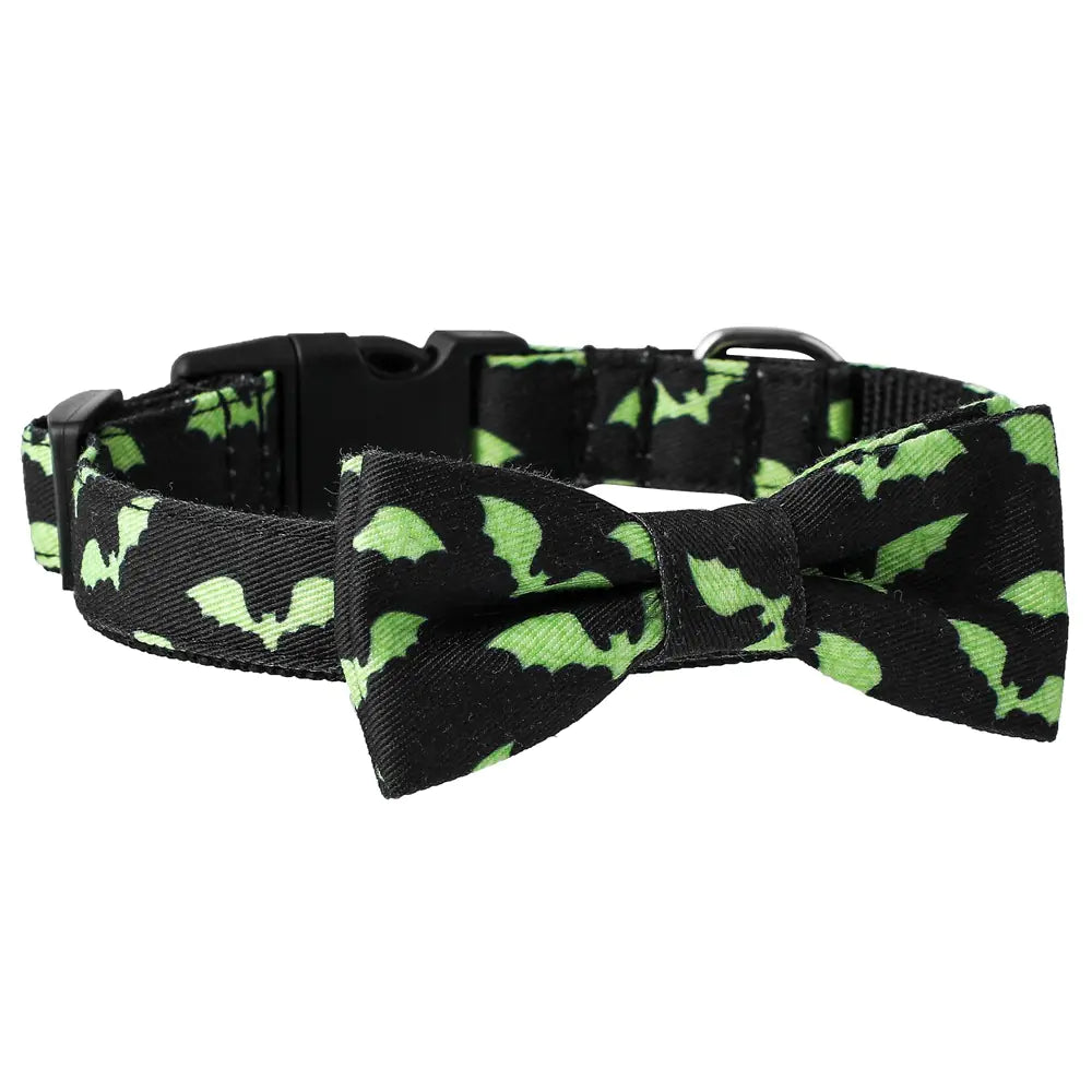 Bullet & Bandit Collar - Bat, Skull & Ghost Eyes