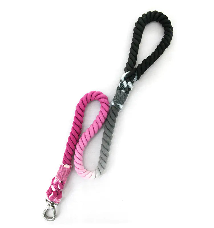 Hand-Woven Cotton Dog Walking Traction Rope